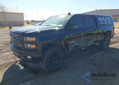 2015 Chevrolet Silverado 1500 2Lt из США, поврежденный, VIN 1GCVKREC3FZ332669